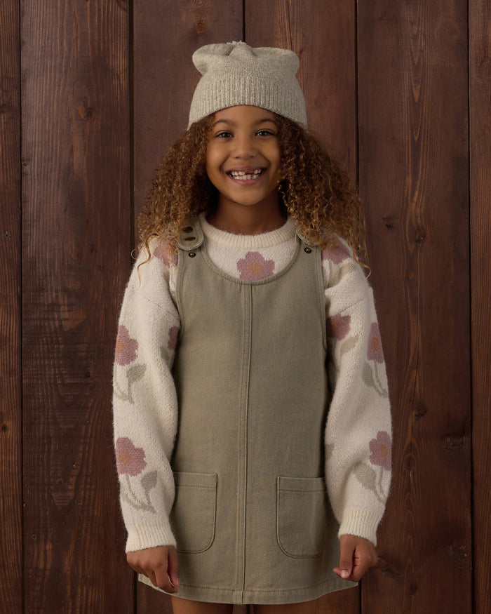 Ivory Flower Aspen Sweater
