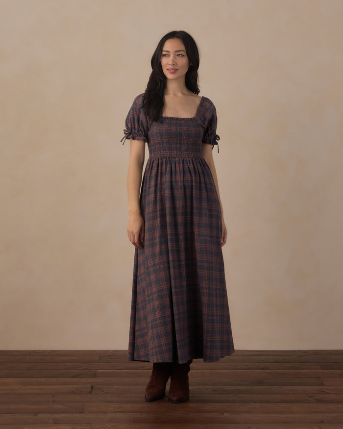 Women's Midnight Plaid Dallas Dress