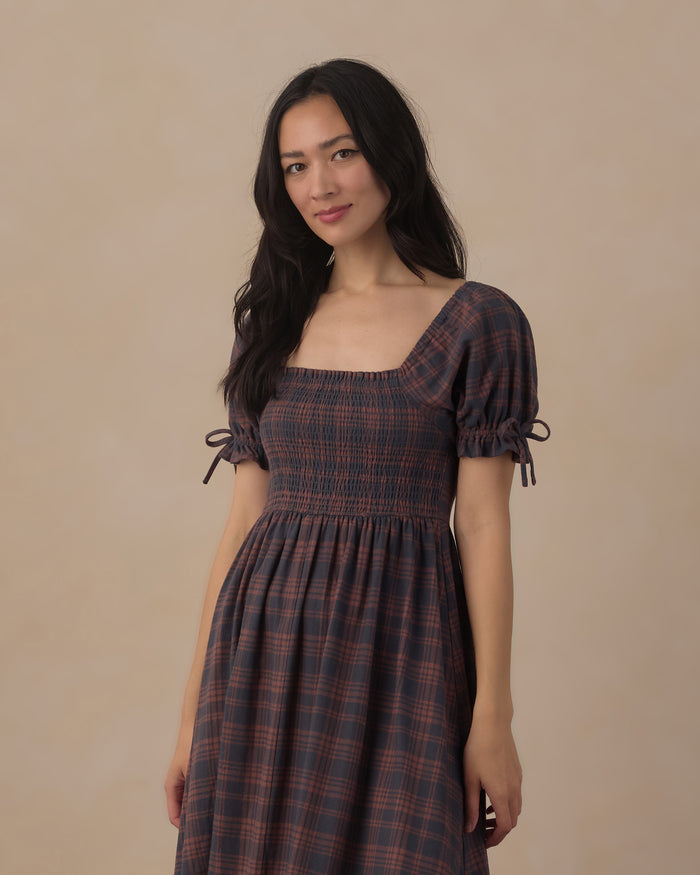 Women's Midnight Plaid Dallas Dress