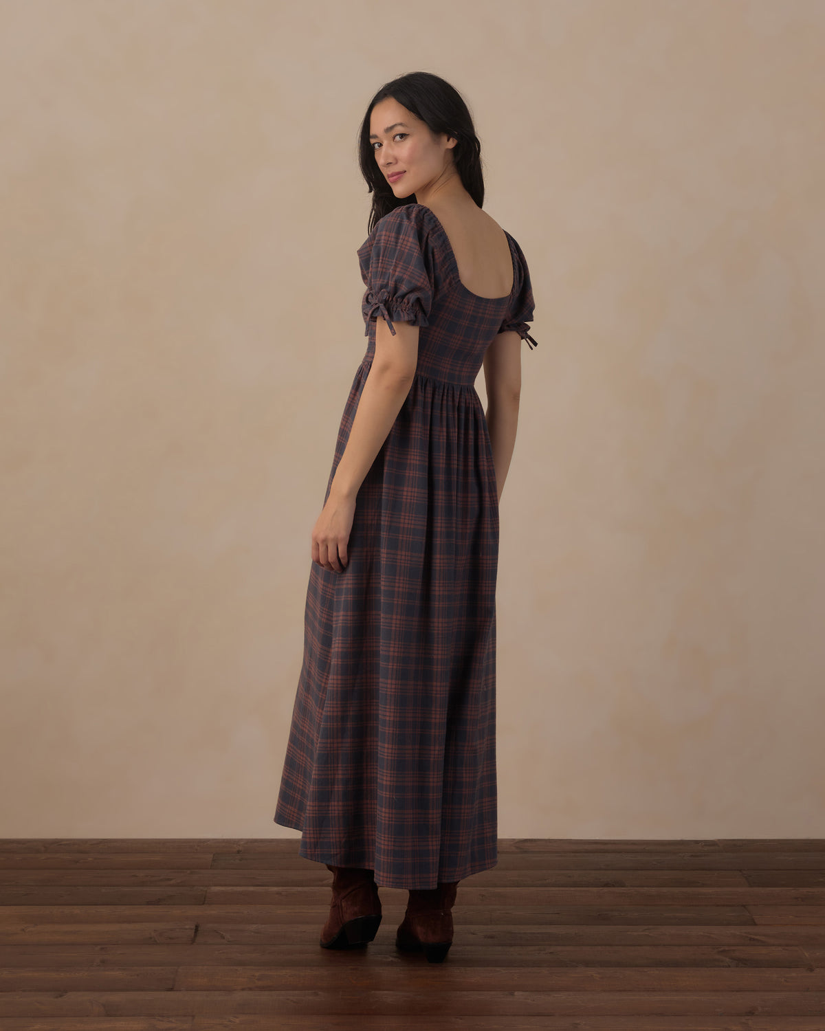 Women's Midnight Plaid Dallas Dress