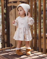 Leopards Raglan Dress