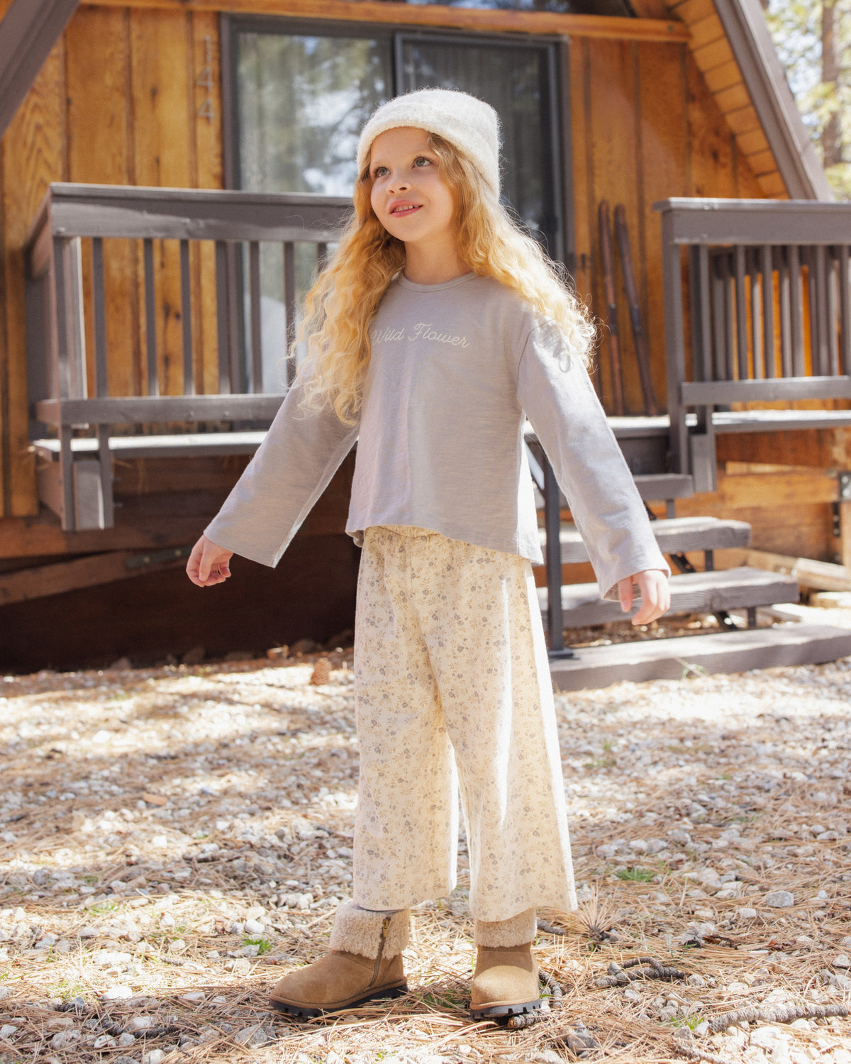Meadow Sage Wide Leg Pant