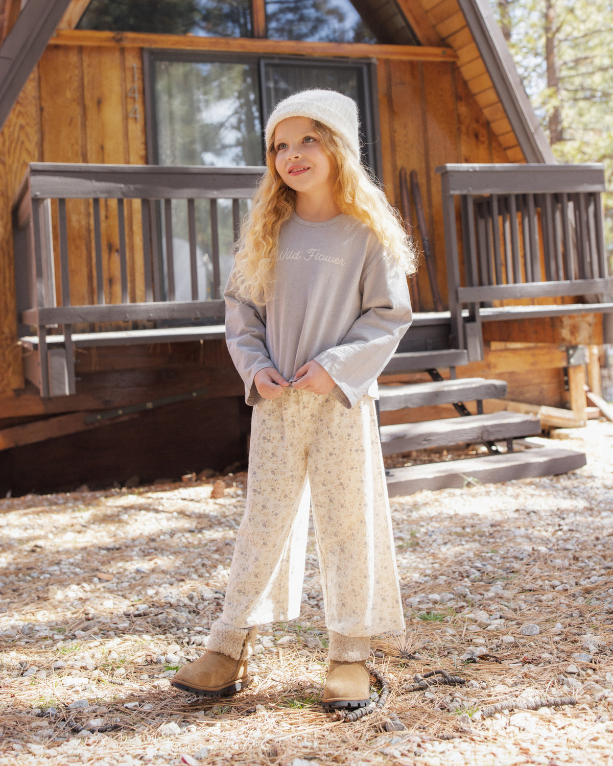 Meadow Sage Wide Leg Pant