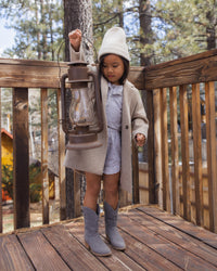 Stone Longline Coat