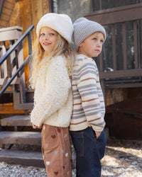 Dusty Blue Stripe Jacques Sweater