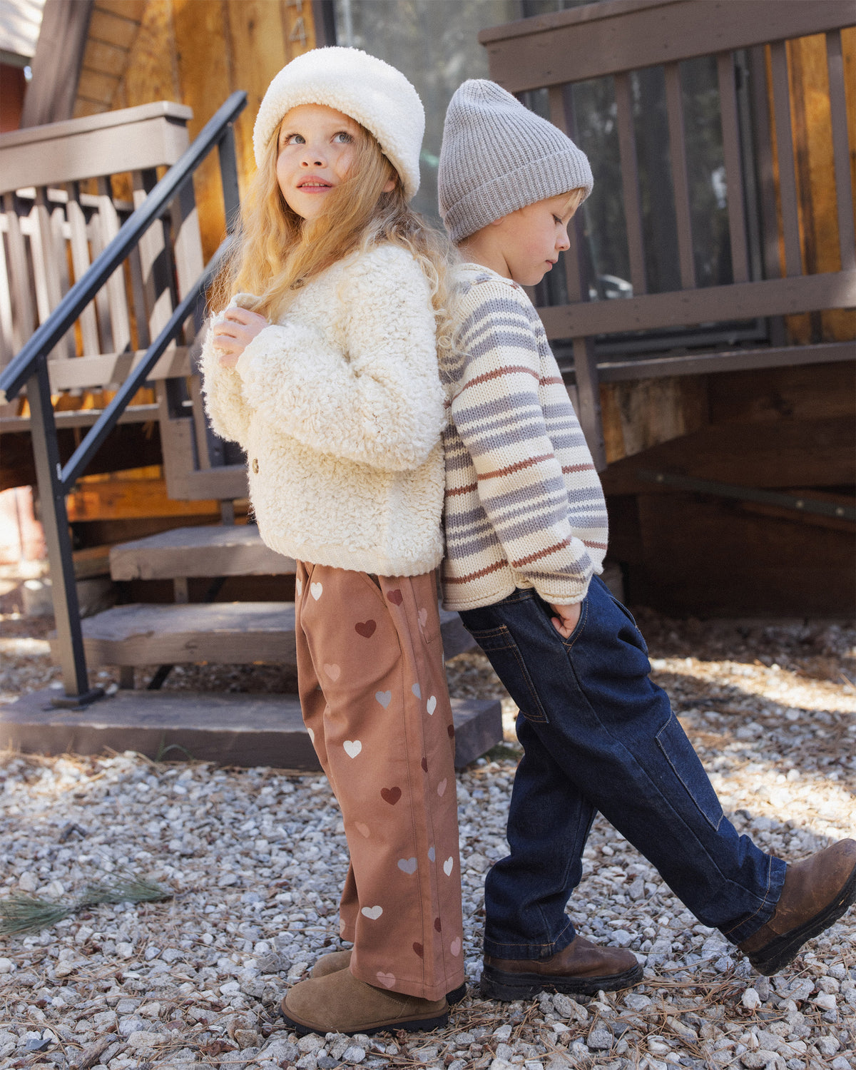 Dusty Blue Stripe Jacques Sweater