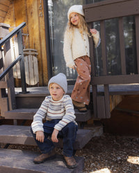 Dusty Blue Stripe Jacques Sweater