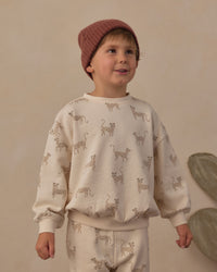 Leopards Relaxed Sweatshirt