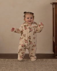 Rose Garden Fleece Jumpsuit