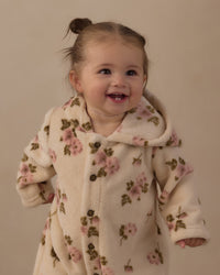 Rose Garden Fleece Jumpsuit