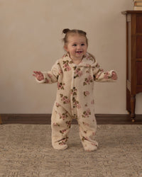 Rose Garden Fleece Jumpsuit
