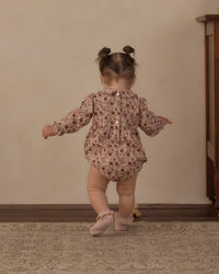 Pink Floral Cora Romper