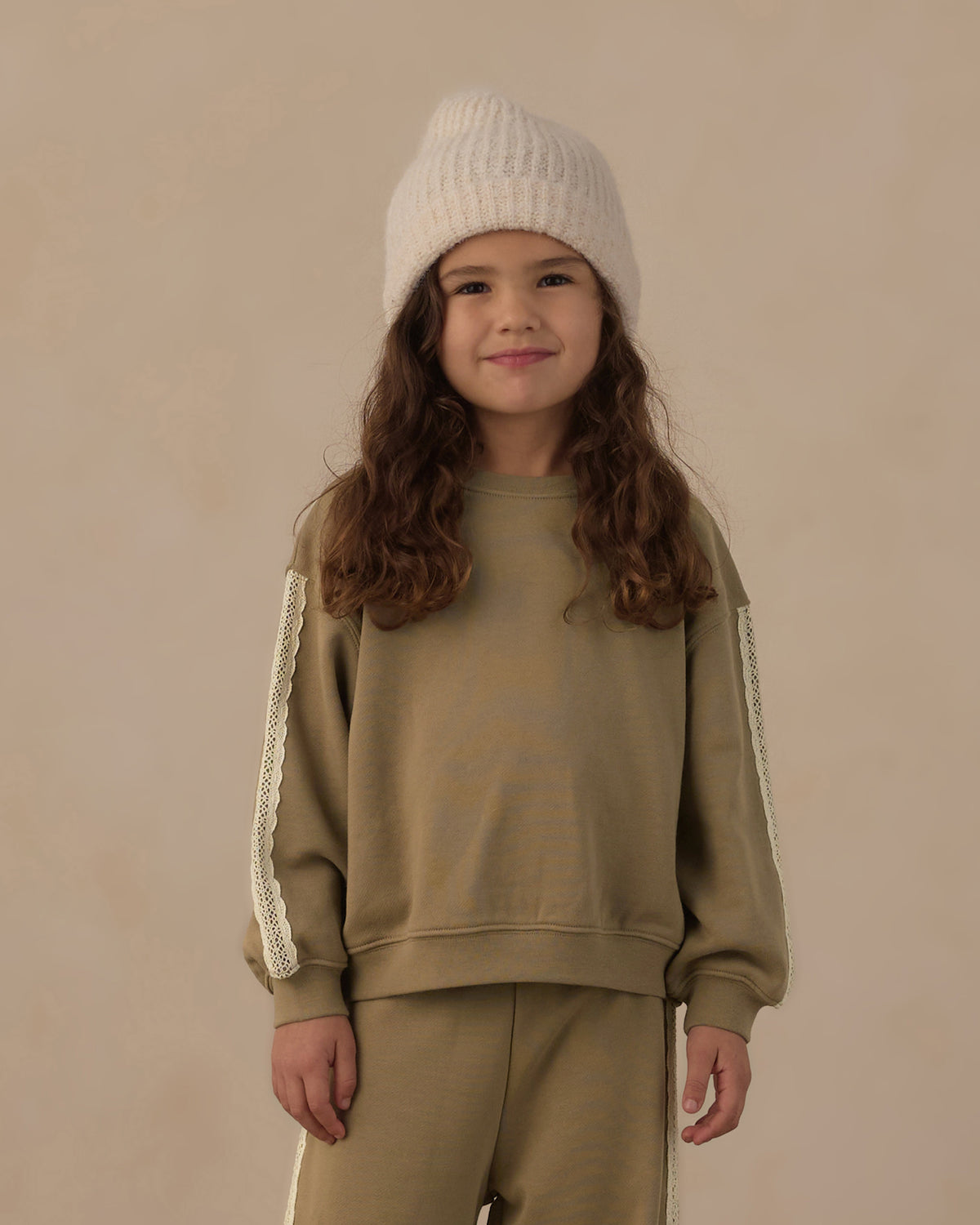 Olive Oversized Sweatshirt