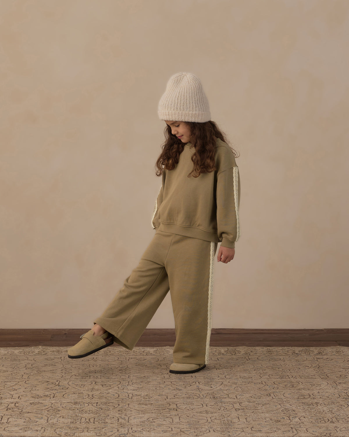 Olive Oversized Sweatshirt