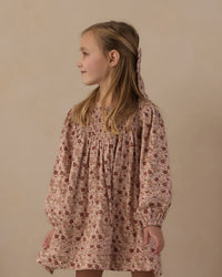 Pink Floral Oversized Bow