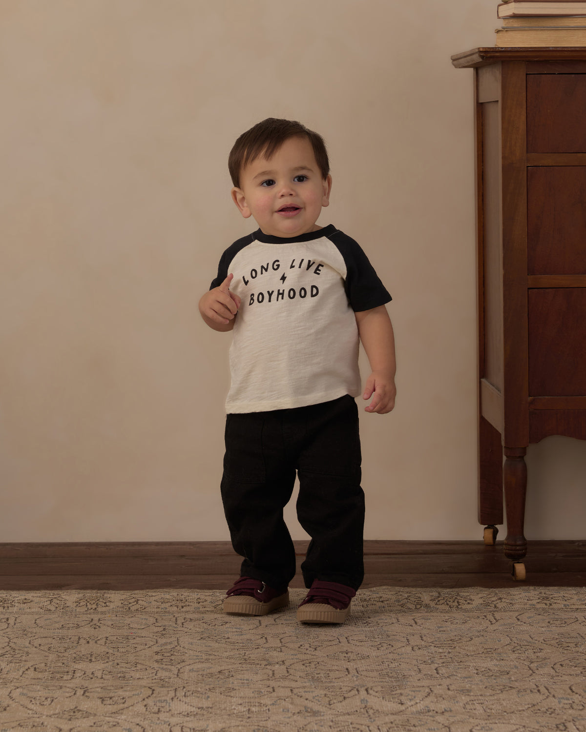 Long Live Boyhood Raglan Tee