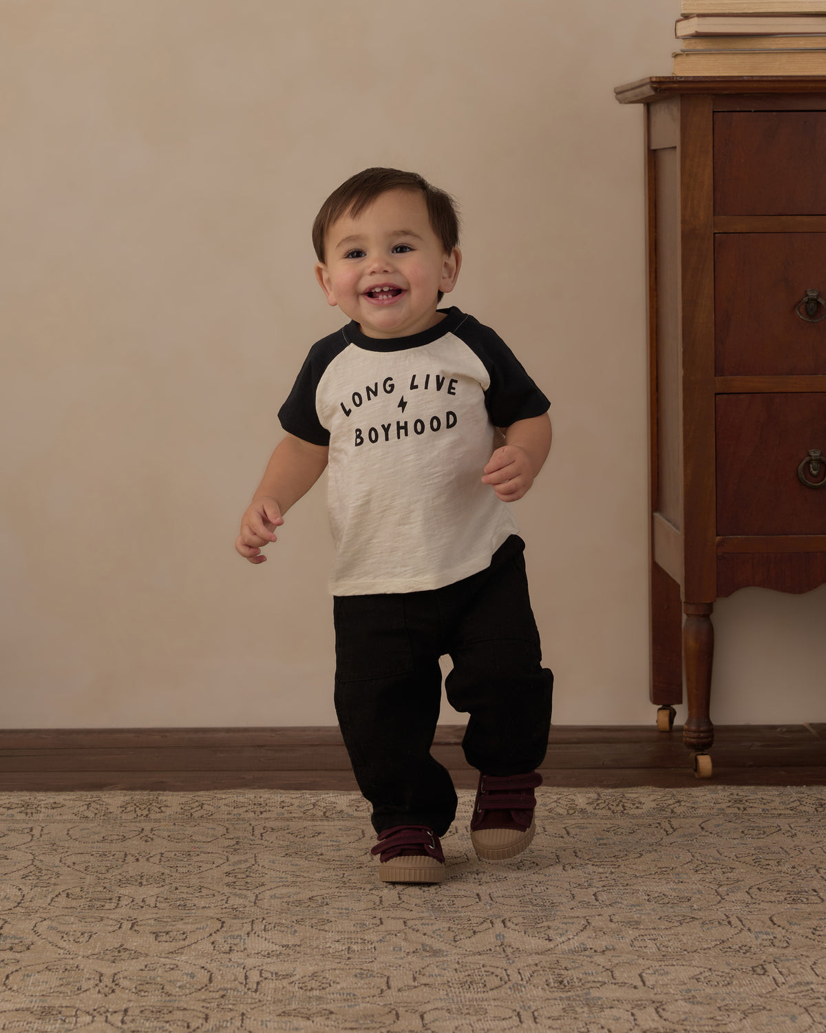 Long Live Boyhood Raglan Tee