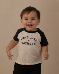 Long Live Boyhood Raglan Tee