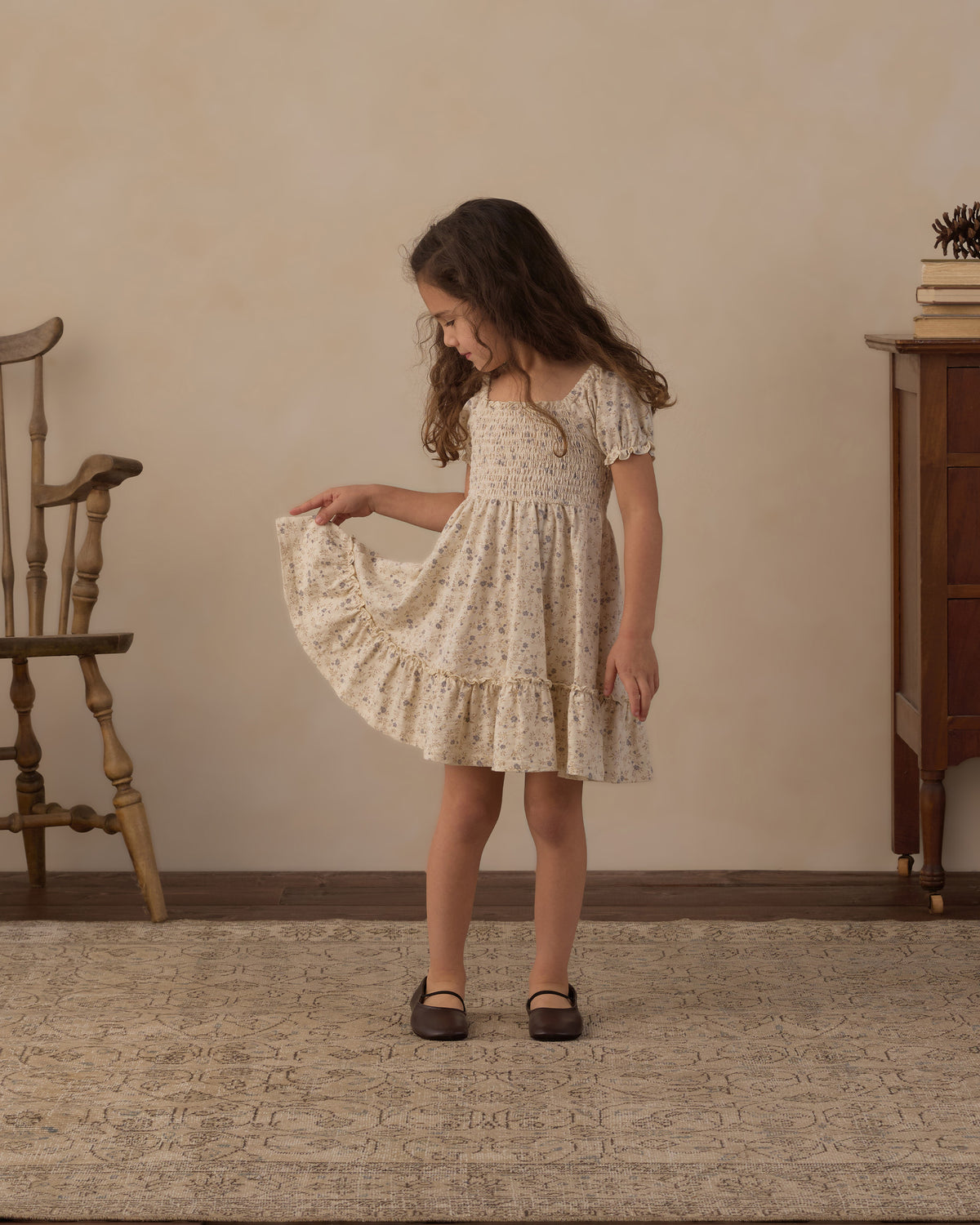 Meadow Sage Jersey Dress