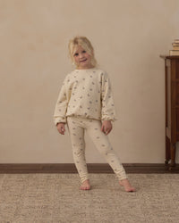 Butterfly Ditsy Spongey Knit Set
