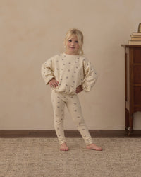 Butterfly Ditsy Spongey Knit Set