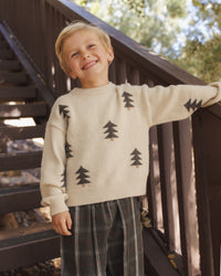 Tree Jacquard Aspen Sweater