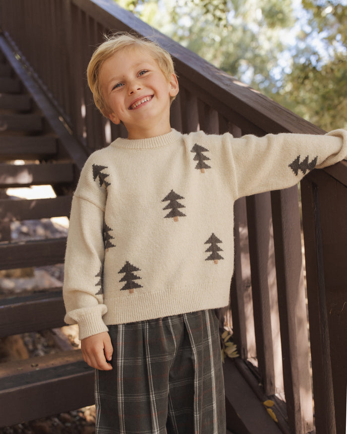 Tree Jacquard Aspen Sweater