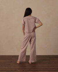 Candy Cane Tween Ruffle Pajamas