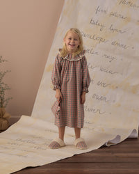 Holiday Gingham Nightgown
