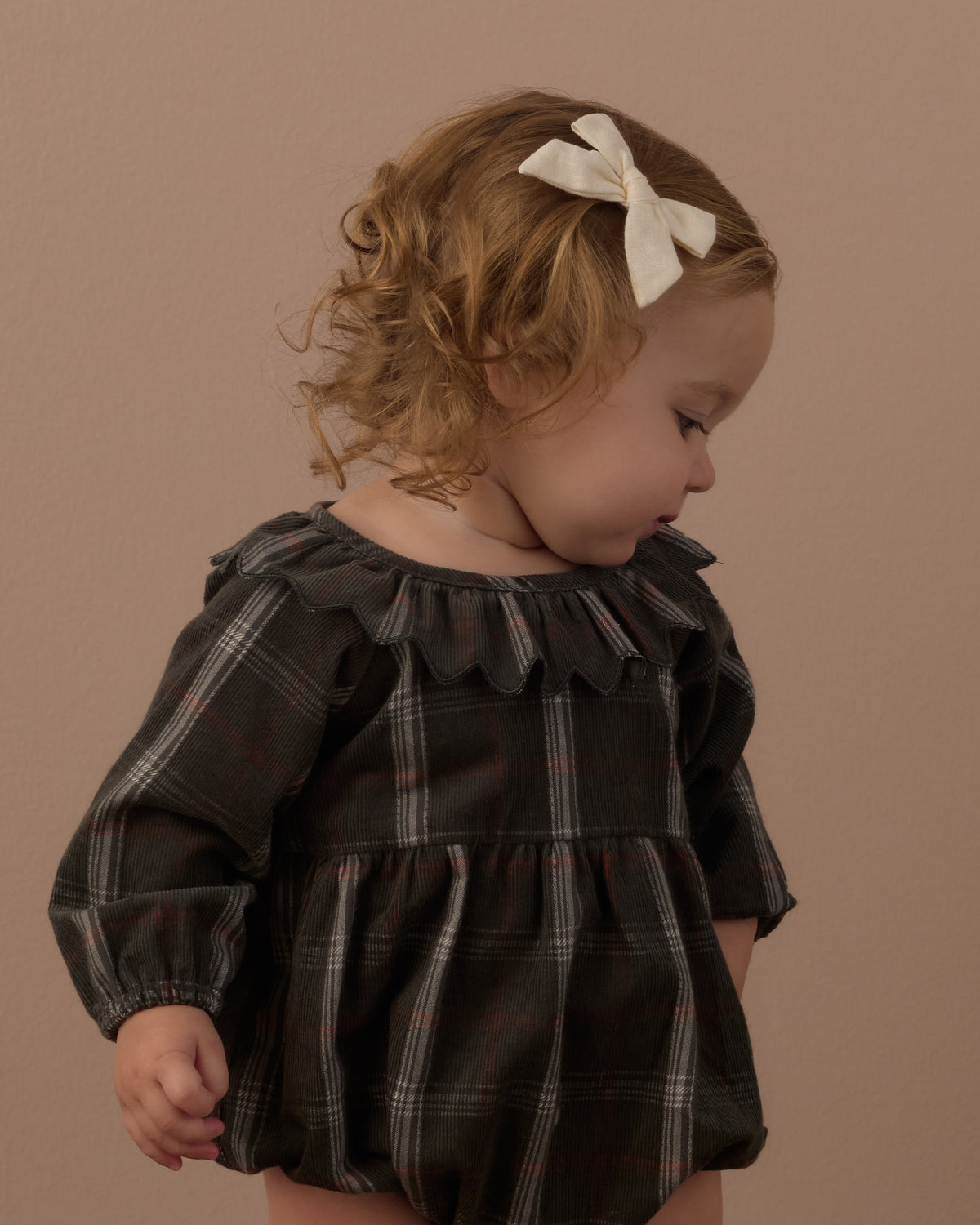 Holiday Plaid Freya Romper