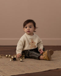 Gingerbread Man Relaxed Raglan Sweater