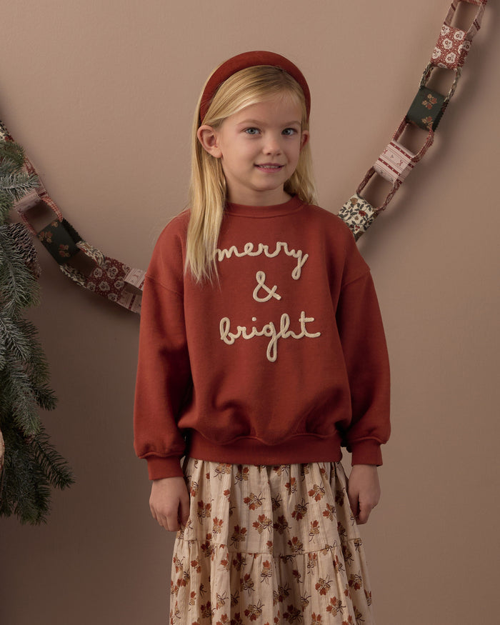 Merry & Bright Relaxed Sweatshirt