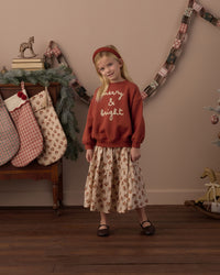 Merry & Bright Relaxed Sweatshirt