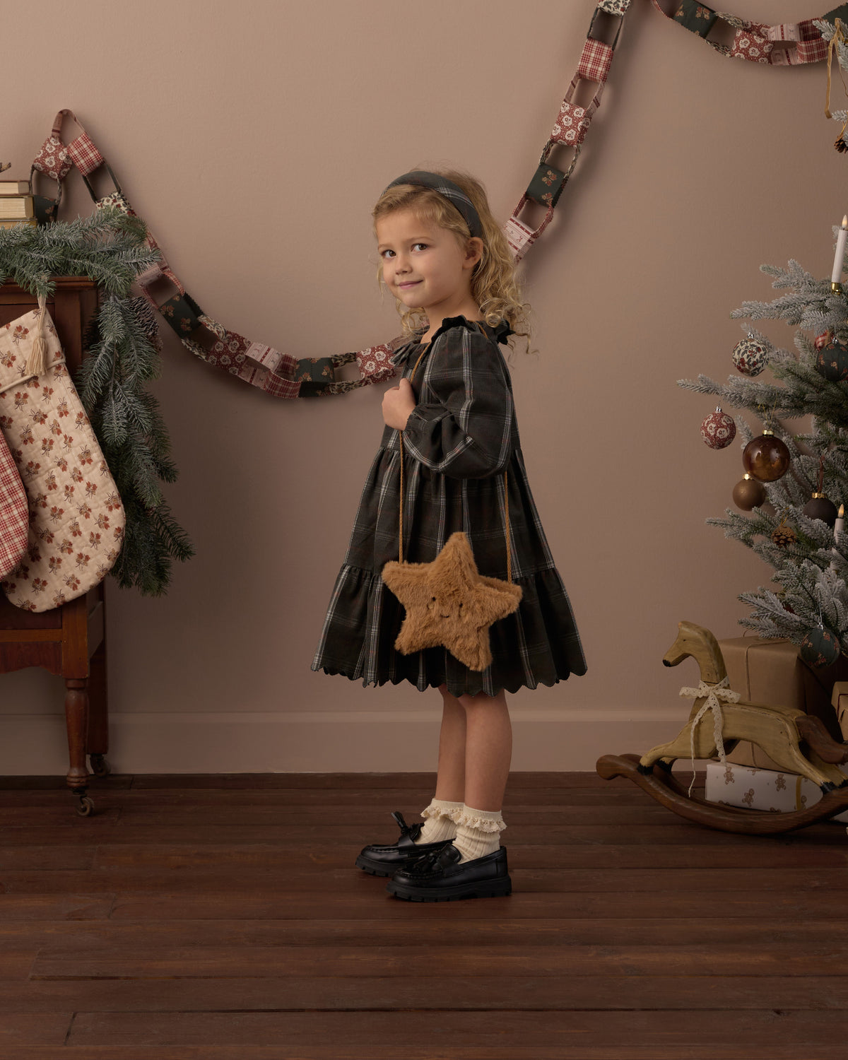 Holiday Plaid Fran Dress