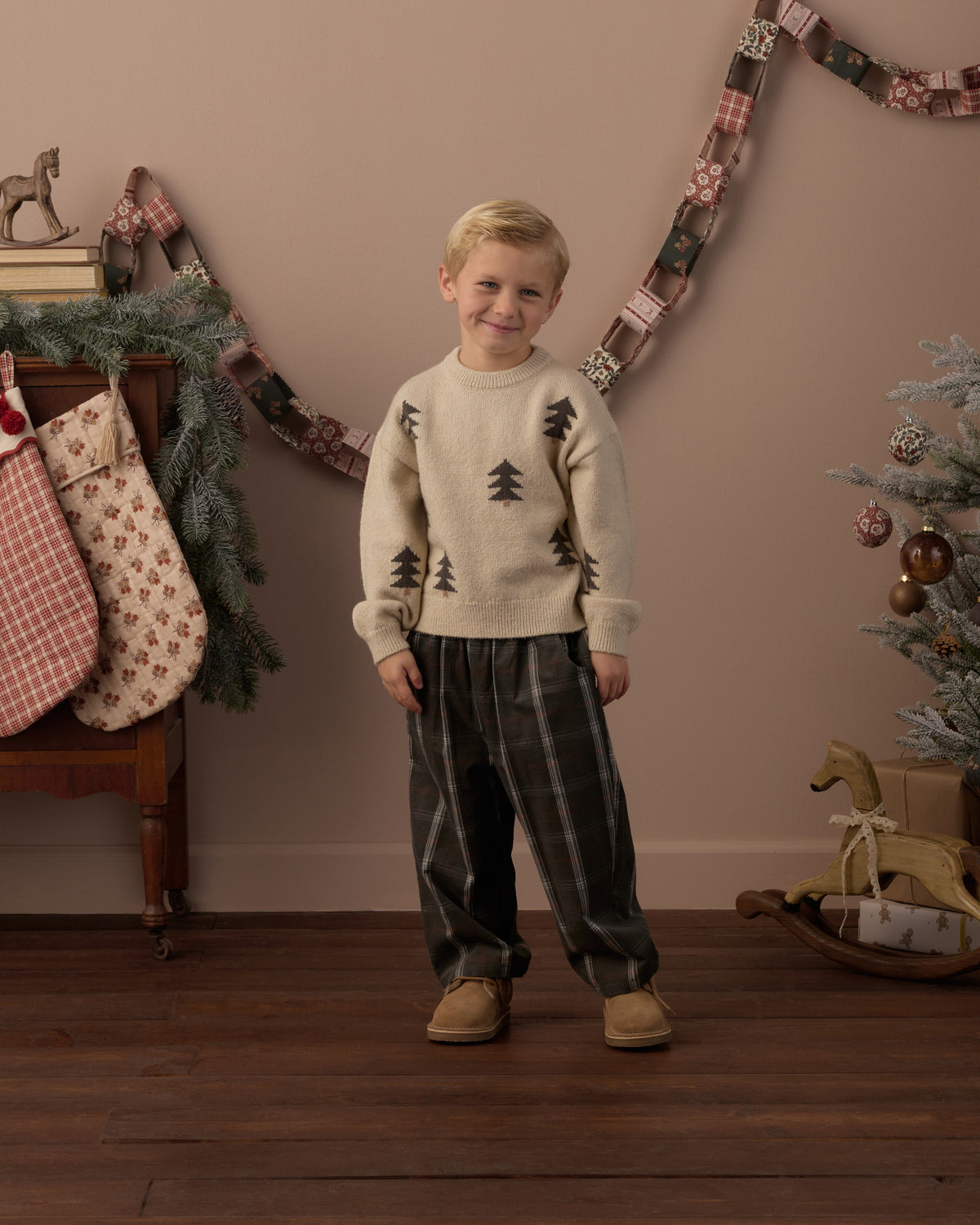 Tree Jacquard Aspen Sweater
