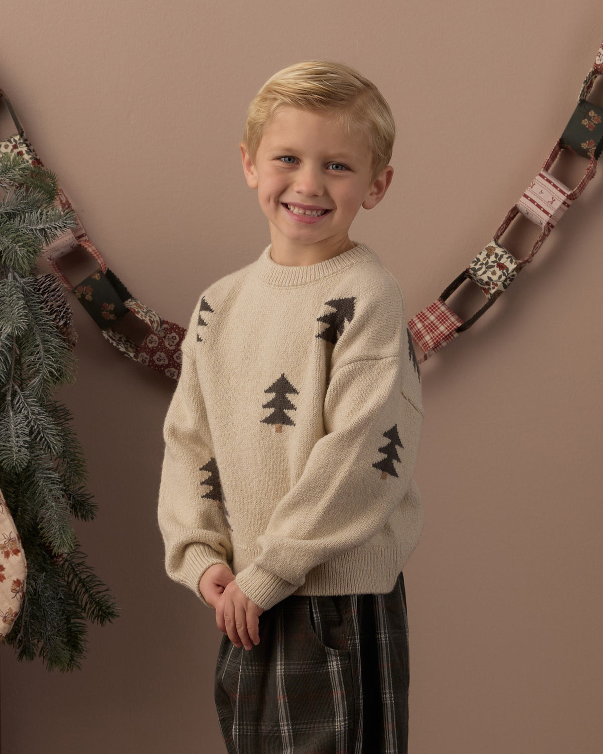 Tree Jacquard Aspen Sweater