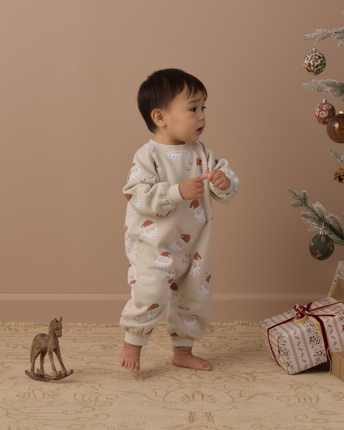 Santa Raglan Jumpsuit
