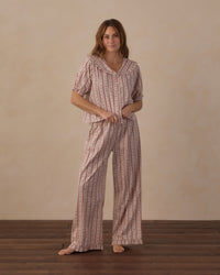 Candy Cane Women's Ruffle Pajamas