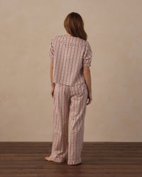 Candy Cane Women's Ruffle Pajamas