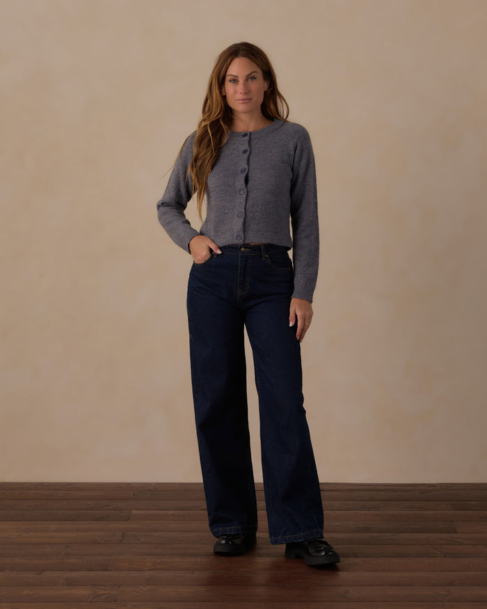 Women's Midnight Fuzzy Cardigan