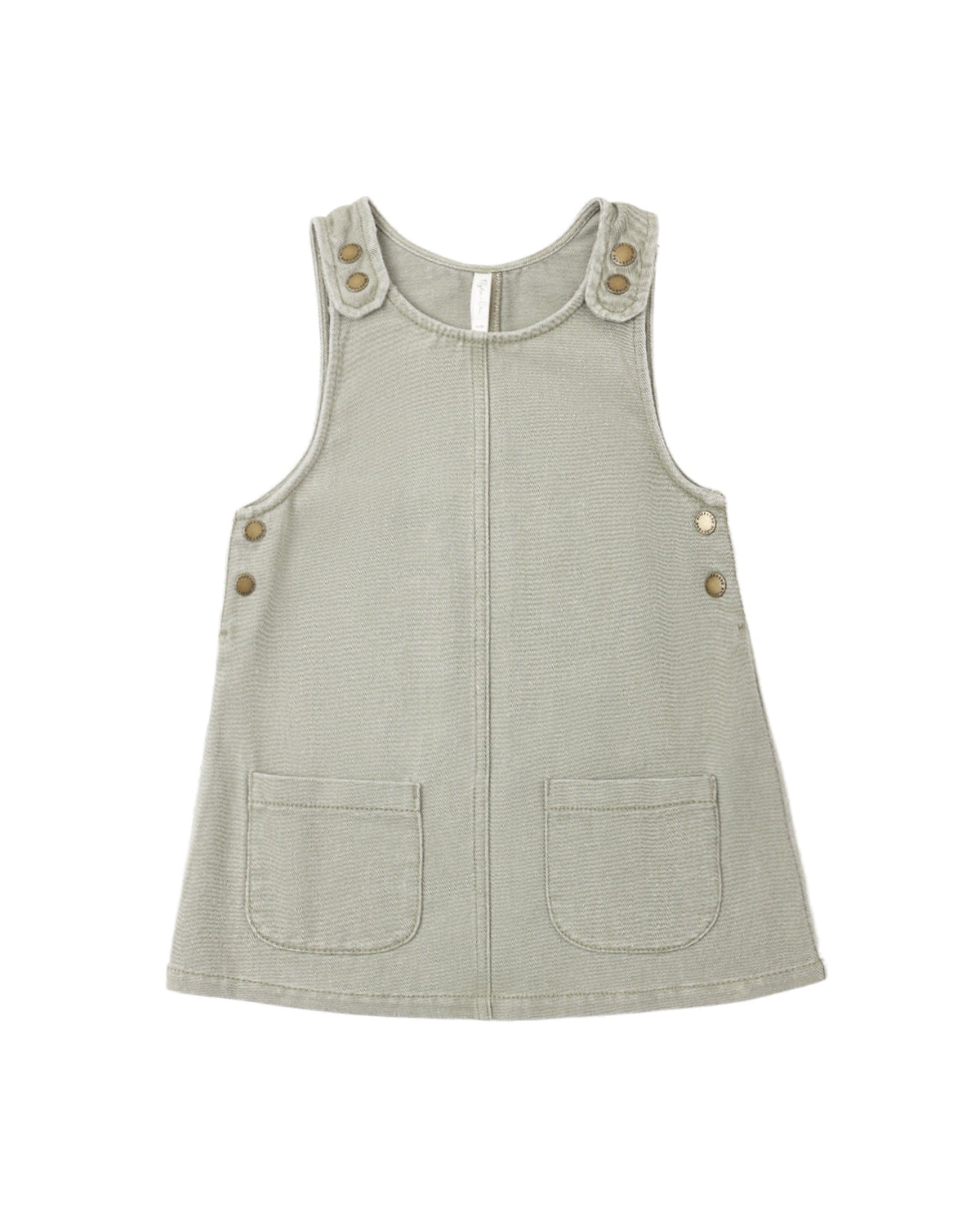 Dark Sage Odette Overall Dress