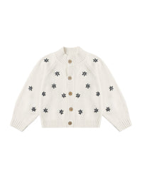Midnight Daisy Tulip Cardigan