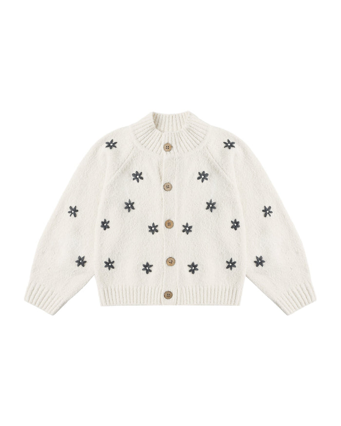 Midnight Daisy Tulip Cardigan