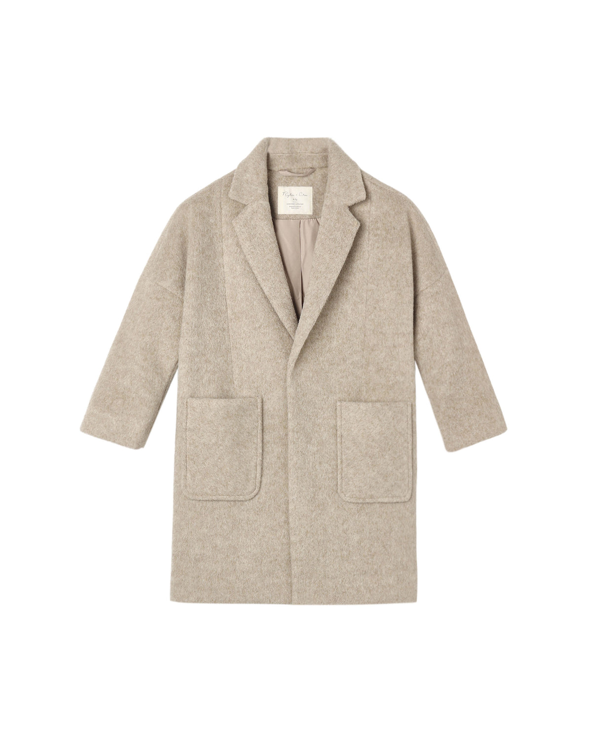 Stone Longline Coat