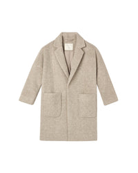 Stone Longline Coat
