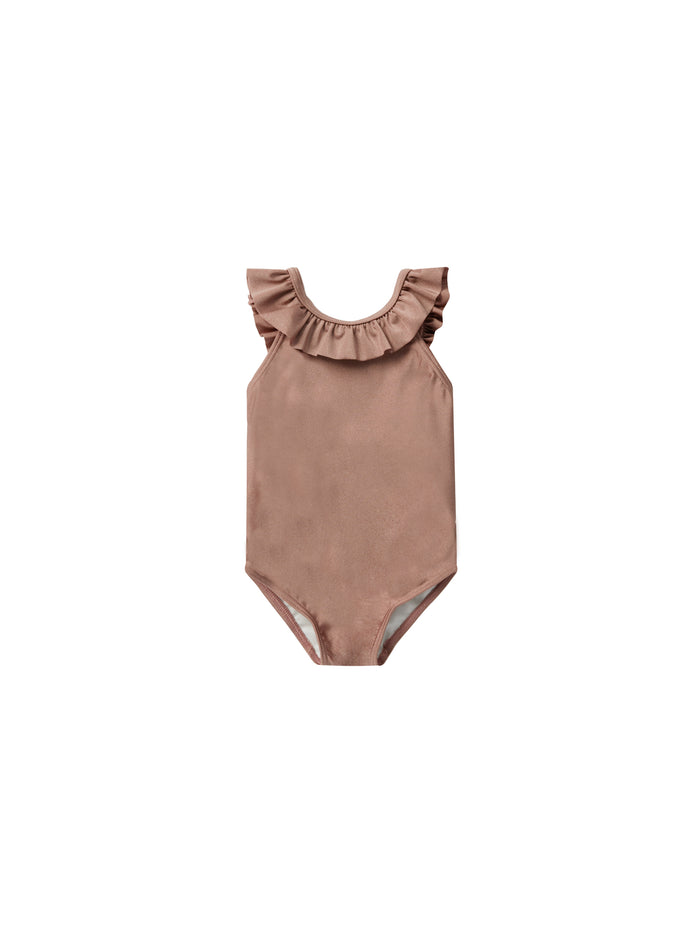 Mulberry Shimmer Arielle One-Piece