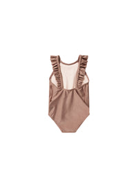 Mulberry Shimmer Arielle One-Piece