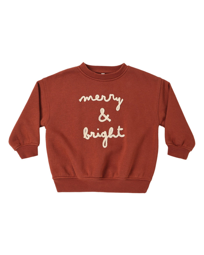 Merry & Bright Relaxed Sweatshirt