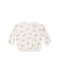 Leopards Relaxed Sweatshirt