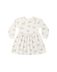 Leopards Raglan Dress